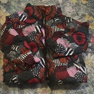 Kids Uniqlo Marimekko Puffer Coat 5/6